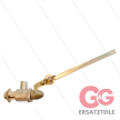 Schwimmerventil Peki - Messing - Ø=12mm - 10 Bar - L=245mm - max 80°C - ohne Schwimmerball | Bild 2