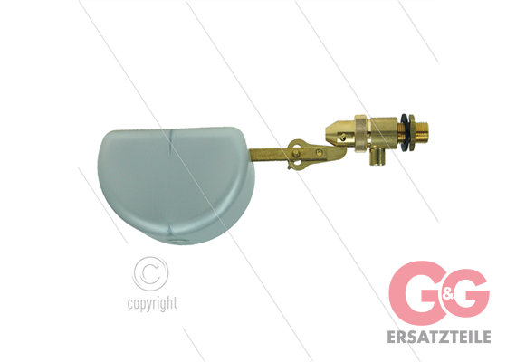 Schwimmerventil RGO - Messing - max 10 Bar - L=265mm - max 60°C - 3/8" AG - Durchflussmeng