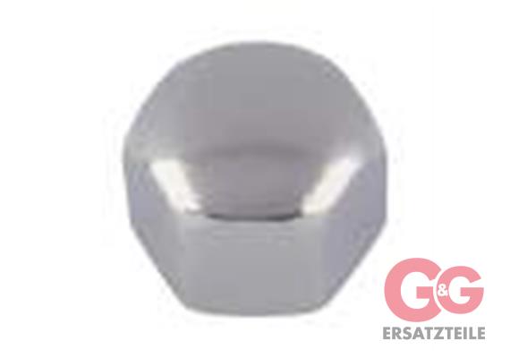 Sechskant-Hutmutter M6-DIN917 A2 Edelstahl Niedrige Form
