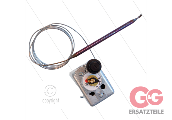 Sicherheitstemperaturbegrenzer mit Rauchgasfühler - TEHA - einstellbar bis 230°C - 230V