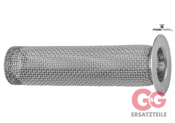 Sieb rostfrei LAS ø18/12x50