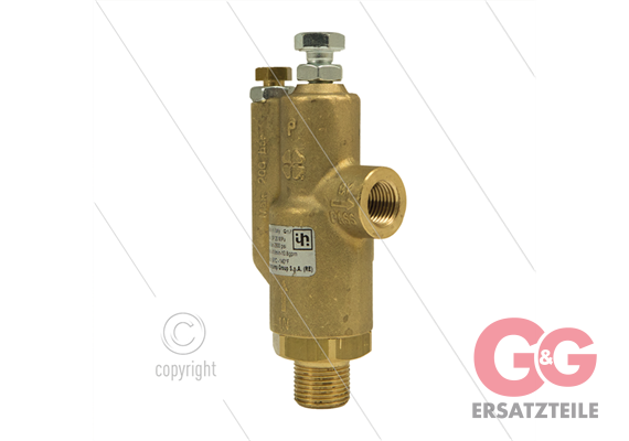 SR Druckregel - und Sicherheitsventil - 30 bis 200 Bar - 6 b