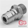 ST-45 250 bar 1/2"AG Nippel Edelstahl mit 60° Innenkonus | Bild 3