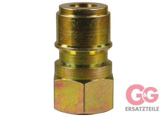 ST-45 250 bar 3/8"IG Nippel Stahl verzinkt