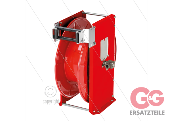 ST14/10 - Automatischer Schlauchaufroller - Stahl pulverbeschichtet - max 300 Bar