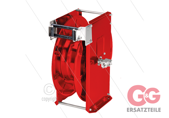 ST20/10 - Automatischer Schlauchaufroller - Stahl rot - 300