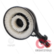 ST21 rotierende Waschbürste mit Kniegelenk - Nylon weiß - max 50 Bar - max 50°C - 1/4" IG | Bild 2