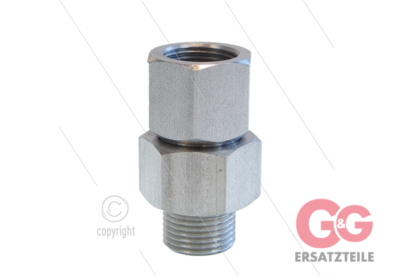 ST310 - Drehgelenk - Edelstahl - 350 Bar - max 90°C - 3/8" IG x 3/8" AG