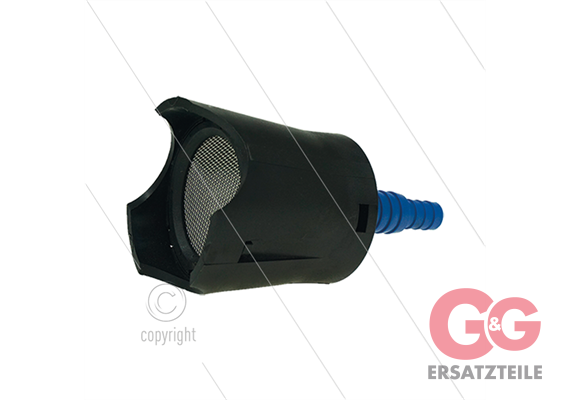 ST35R Ansaugfilter mit Rückschlagventil - 1/2" bis 3/4" Tüll