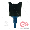 ST35R Ansaugfilter mit Rückschlagventil - Ø80mm - H=147mm - max 60°C - 1/2" bis 3/4" Tülle | Bild 2