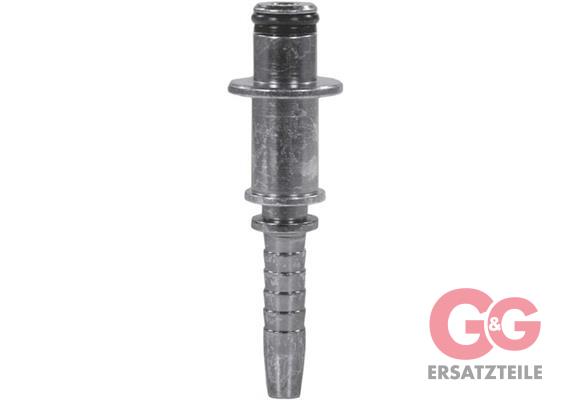 Stecknippel 10/18 mm DN 06 Stahl verzinkt