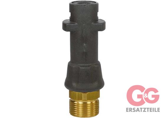 Stecknippel Bajonett K : M22x1,5 AG