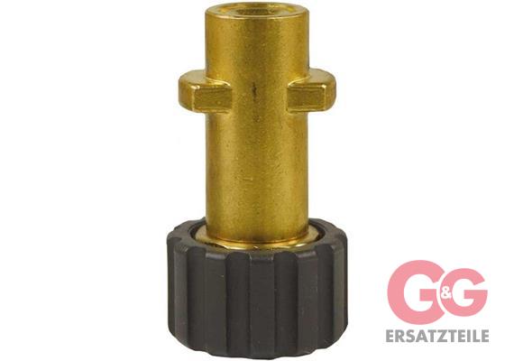 Stecknippel Bajonett K : M22x1,5IG