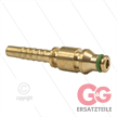 Stecknippel - Messing - DN06 (1/4") - passend zu ALTO + Makita + Stihl + Bosch | Bild 2