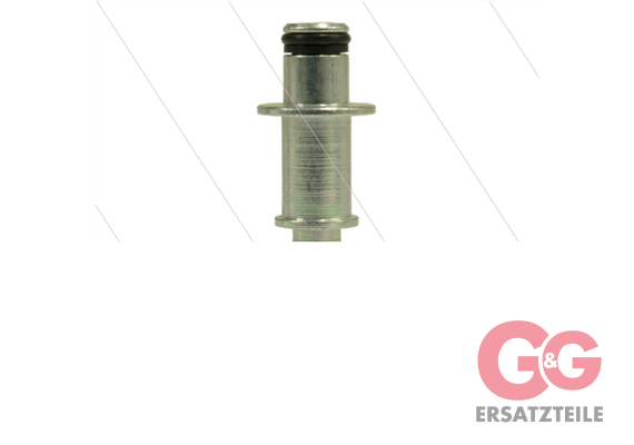 Stecknippel - Stahl - DN06 (1/4") - Ø10mm Pistolanschluss mi