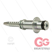 Stecknippel - Stahl - DN06 (1/4") - Ø10mm Pistolanschluss mit 1Ø8,0mm scheibe | Bild 2