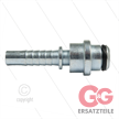 Stecknippel - Stahl - DN06 (1/4") - Ø10mm Pistolanschluss mit Ø21,0mm scheibe | Bild 4