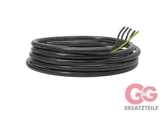 Steuerleitung 5G1,5 mm Schwarz