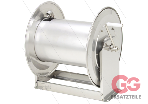 STKi2-40/19 - Schlauchaufroller Edelstahl - 200 Bar - Schlauch: 3/4" 40m