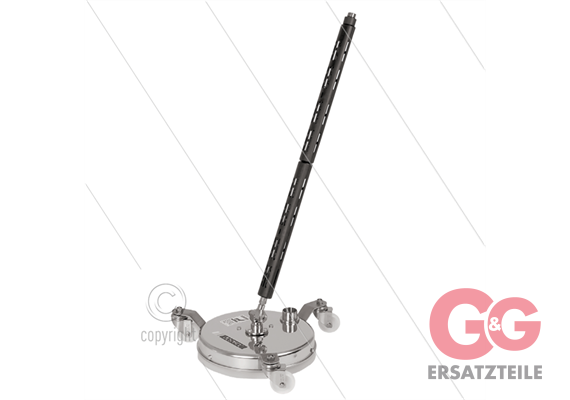 STM200 - Flächenreiniger Dampf mit Absaugung (Ø40mm)- Ø200mm - M22x1,5 AG - 20 Bar