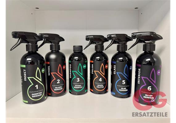 Stockmeier Chemie Pflege-Set 6x 500 ml Flasche zum Aktionspreis!