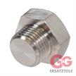 Stopfen 1/8"AG mit Außensechskant SW13 Edelstahl | Bild 2