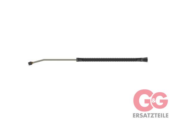 Strahlrohr 1000/330 mm Mundstück : M22 IG drehbar Edelstahl Standard 15° abgewinkelt