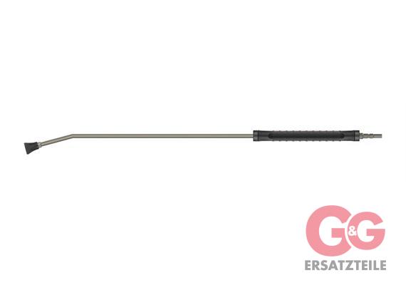 Strahlrohr 1000/380 mm ST-10 1/4"IG-NPT : KW-Profi Edelstahl 15° abgewinkelt