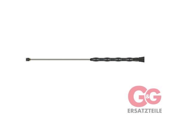Strahlrohr 1000/410 mm Mundstück : M22 IG drehbar Edelstahl Servopress