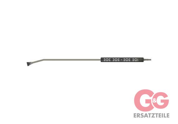 Strahlrohr 800/380 mm ST-10 1/4"IG-NPT : KW-Profi Edelstahl 15° abgewinkelt