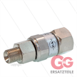 SW25 - Drehgelenk - Edelstahl / Messing - 250 Bar - 40 l/min - max 90°C - 30 tpm - 1/4" AG | Bild 4