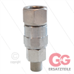 SW25 - Drehgelenk - Edelstahl / Messing - 250 Bar - 40 l/min - max 90°C - 30 tpm - 1/4" AG | Bild 3