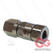 SW25 - Drehgelenk - Edelstahl / Messing - 250 Bar - 40 l/min - max 90°C - 30 U/min - 3/8" | Bild 2