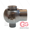 SW90-600 - Winkeldrehgelenk - Edelstahl - 600 Bar - 80 l/min - max 90°C - 1/2" AG x 1/2"IG | Bild 2