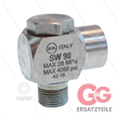 SW90 - Winkeldrehgelenk - Messing / Edelstahl - 250 Bar - 40 l/min - max 90°C - 3/8" AG | Bild 2