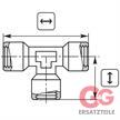 T-Stück 1/2 IG Messing | Bild 2