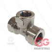 T-Stück - Edelstahl - 3 x 1/2" IG BSP - 600 Bar | Bild 3