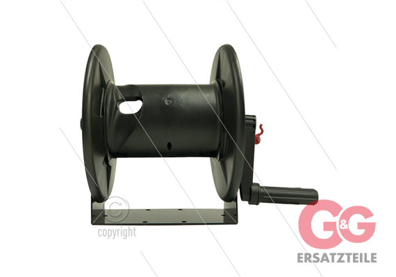 T16 - Schlauchaufroller Kunststoff - 10m - 250 Bar - Schlauch: 3/8" - Anschluss: Eingang