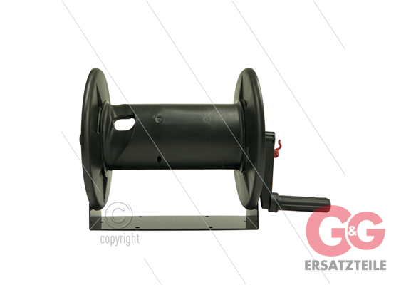 T47 - Schlauchaufroller Kunststoff - 40m - 250 Bar - Schlauch: 3/8" - Anschluss 3/8" AG