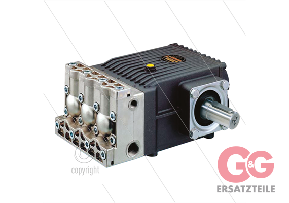 T55 A Hochdruckpumpe - zyl. Welle rechts - Kardanwelle links-50 l/min - 50 Bar - 650 U/min