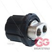 TD1P - Kugeldüsenträger mit Isolierung - 200 Bar - 40 l/min - 1 x 1/4" BSP IG + 2 x 1/4" N | Bild 2