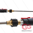 Teleskoplanze RP2 - 5,2 mtr - 250 Bar - 1,98 bis 5,49 meter - 3/8" IG x 1/4" IG Düsenschut | Bild 4