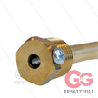 Thermostat Tauchrohr - Messing - 1/2" AG BSPT - 7x90mm - für | Bild 3
