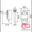 Thermostat Typ 716R-1536 0-160°C F Fühler 50 mm | Bild 2