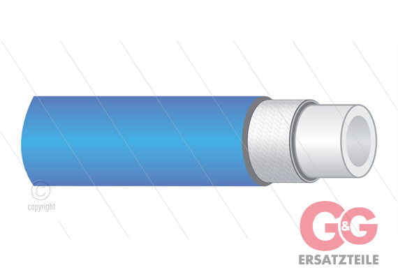 Titan-Slide - blau - 1/4" - DN06 - 300 Bar - Ø11,9mm - max 60°C