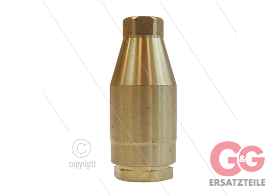 TN 201 Rotordüse 0.020 - 1/4" IG - ohne Gummi - 255 Bar - Spritzwinkel 30°
