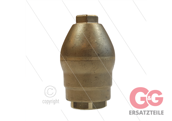TN202 Rotordüse 0.050 - 1/4" IG - 255bar - 40° Spritzwinkel - ohne Gummi - max. 90°C