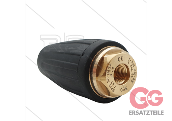 TN255 Rotordüse 0.085 - 1/4" IG - max 255 Bar - Mindestbetriebsdruck von 80 Bar