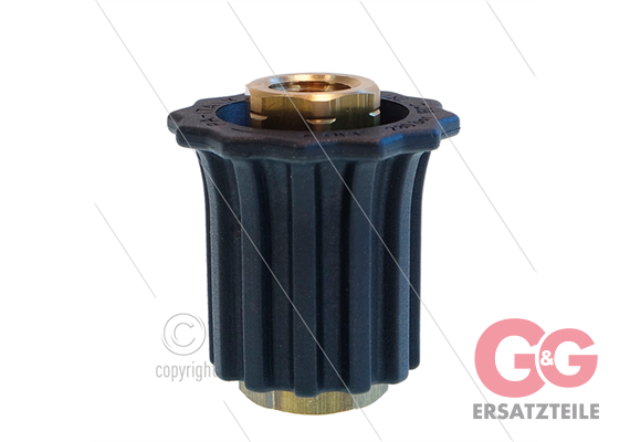 TR1 - Schwallregeldüse - 250 Bar - 30 l/min - max 160°C - 1/4" BSP IG x 1/4" Npt IG