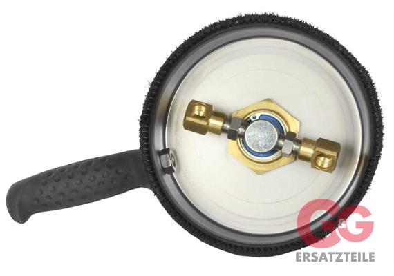 TurboDevil® TD160WW M22x1,5AG mit Bürstenstreifen E:M22AG : A: 2x1/4" BSP